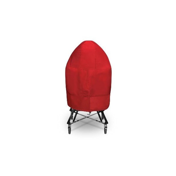 Eevelle Meridian Komado Ceramic Grill Cover, Red, 22 in L x 22 in W x 40 in H MDBCGL-RED - main